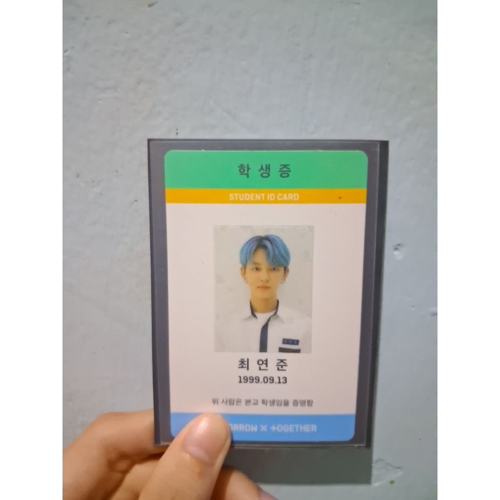PC OFFICIAL YEONJUN TXT THE DREAM CHAPTER MAGIC SANCTUARY VERSION PHOTOCARD