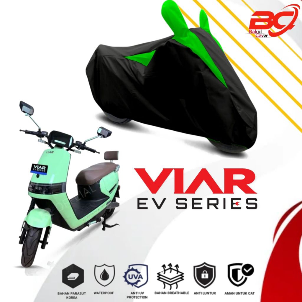 cover sepeda motor listrik anti air viar NX,viar Q1,viar N1&N2,viar ev1, sarung sepeda motor listrik