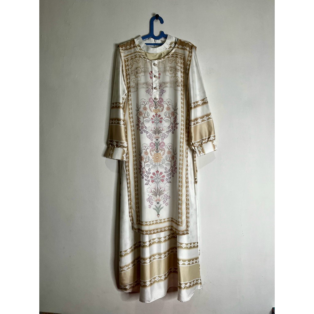 Gamis dress milky gold