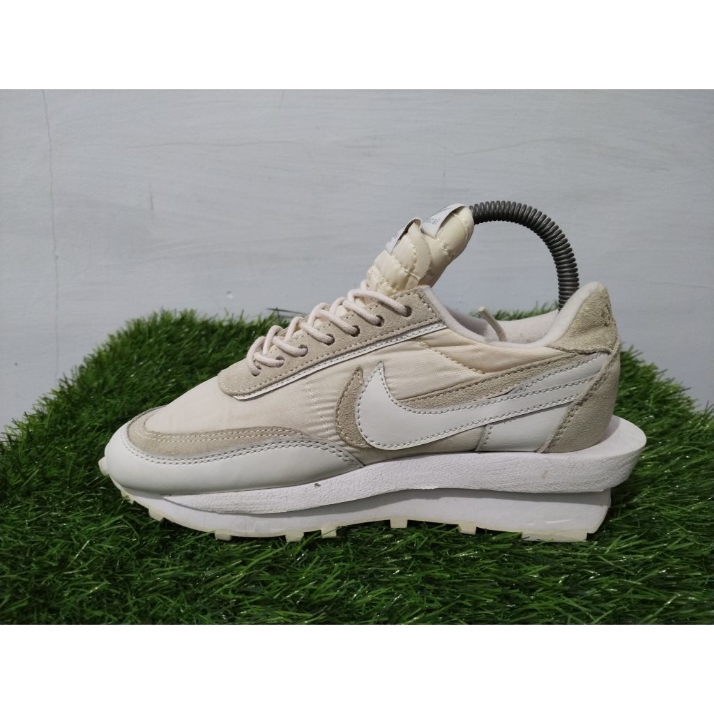 Nike LD Waffle Sacai White Nylon Size 36