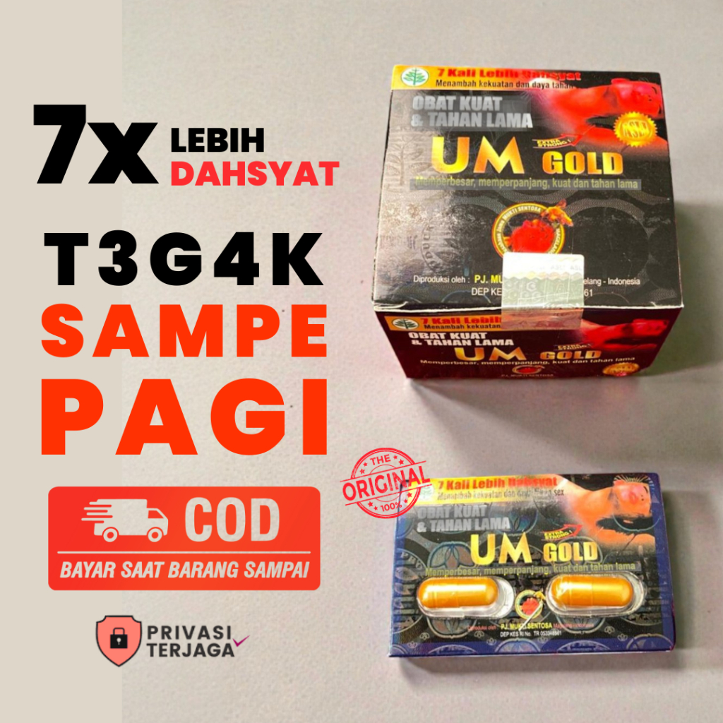 UM GOLD BLISTER ORIGINAL - HERBAL URAT MADU ORIGINAL KEMASAN EKONOMIS | JAMU URAT MADU ORIGINAL