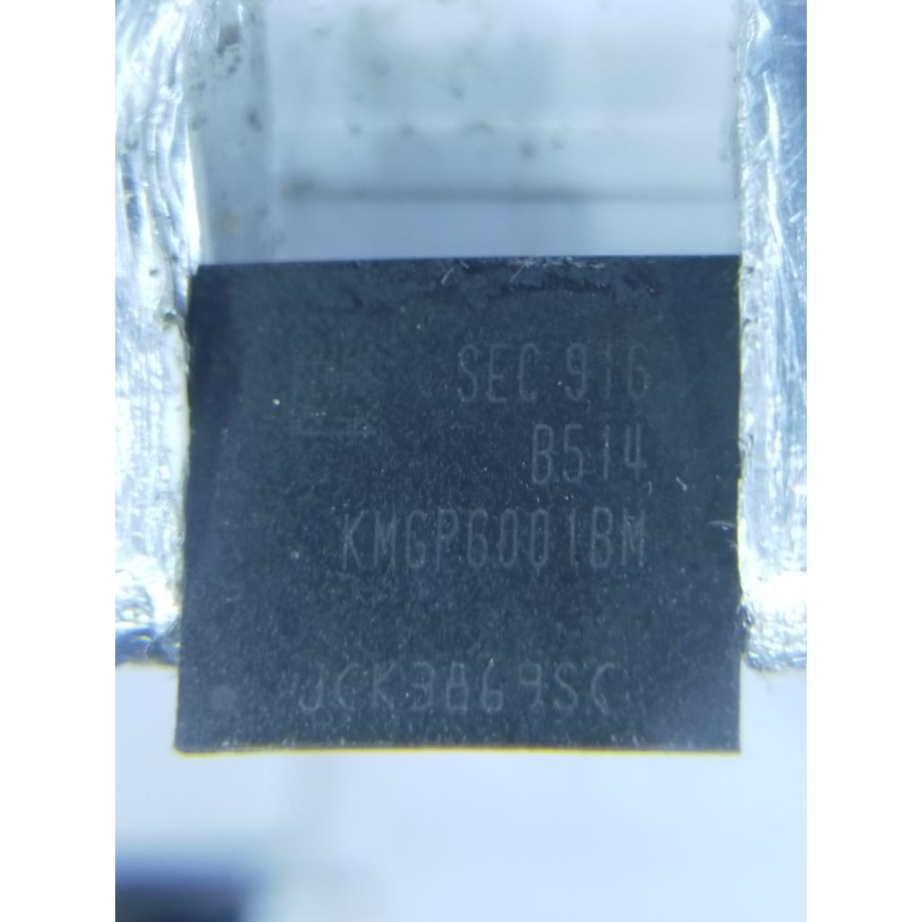 IC EMMC KMGP6001BM  bekas copotan