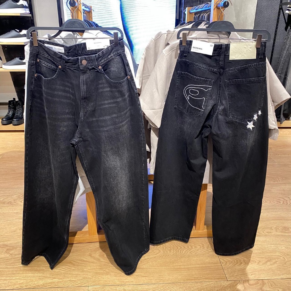 JASTIP. Neo Barrel Jeans Bershka (MAN)