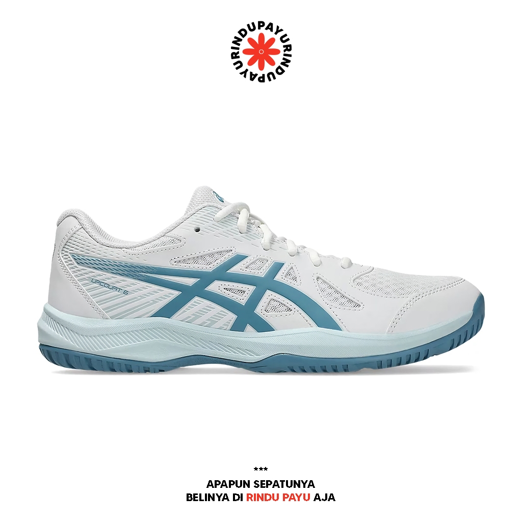 ASICS UPCOURT 6 (1071A104-105) - Sepatu Olahraga Indoor Volleyball Badminton Padel Original