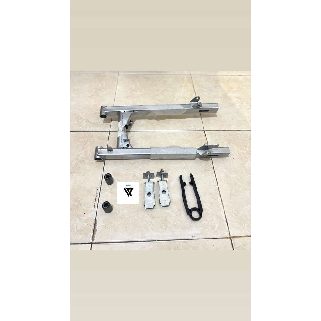 swing arm JUPITER Z1 Jupiter Z New Jupiter Salib Panjang 49CM Lengkap Warna silver