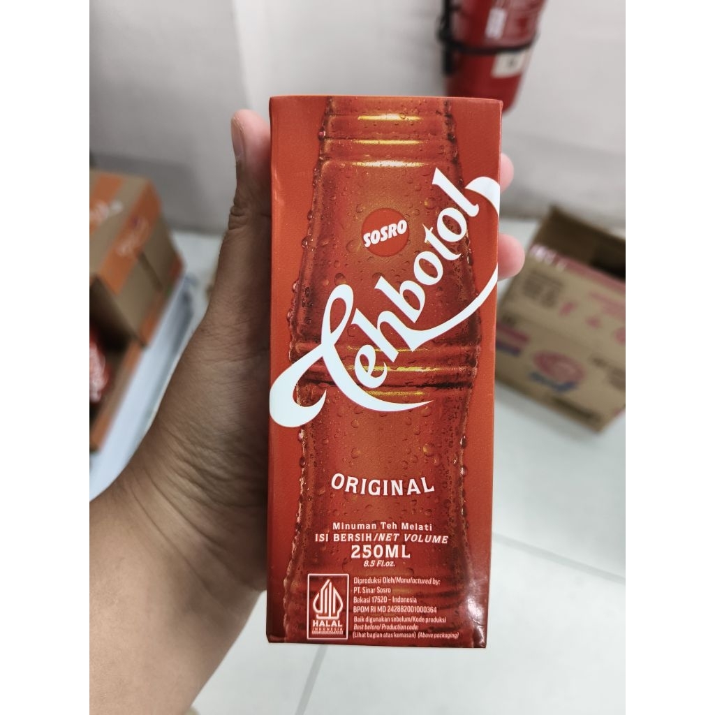 Teh Botol Sosro Kotak 250ml