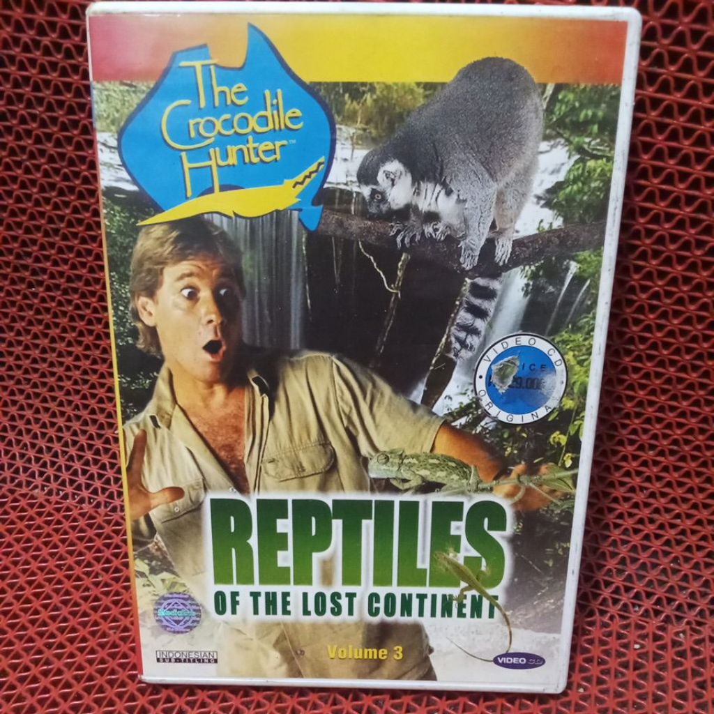 VCD ANIMAL PLANET REPTILEA 100% ORIGINAL BARU