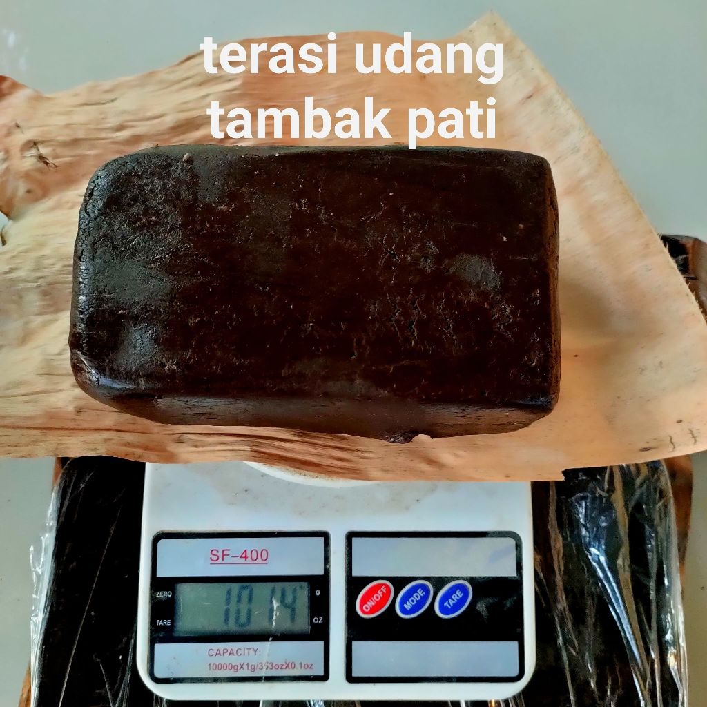 terasi udang tambak khas pati asli, dijamin gurih mantap