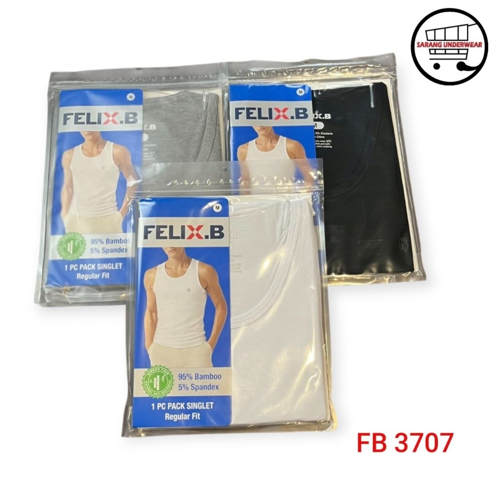 FELIX•B Kaos Singlet Pria FB 3707 1 Pcs