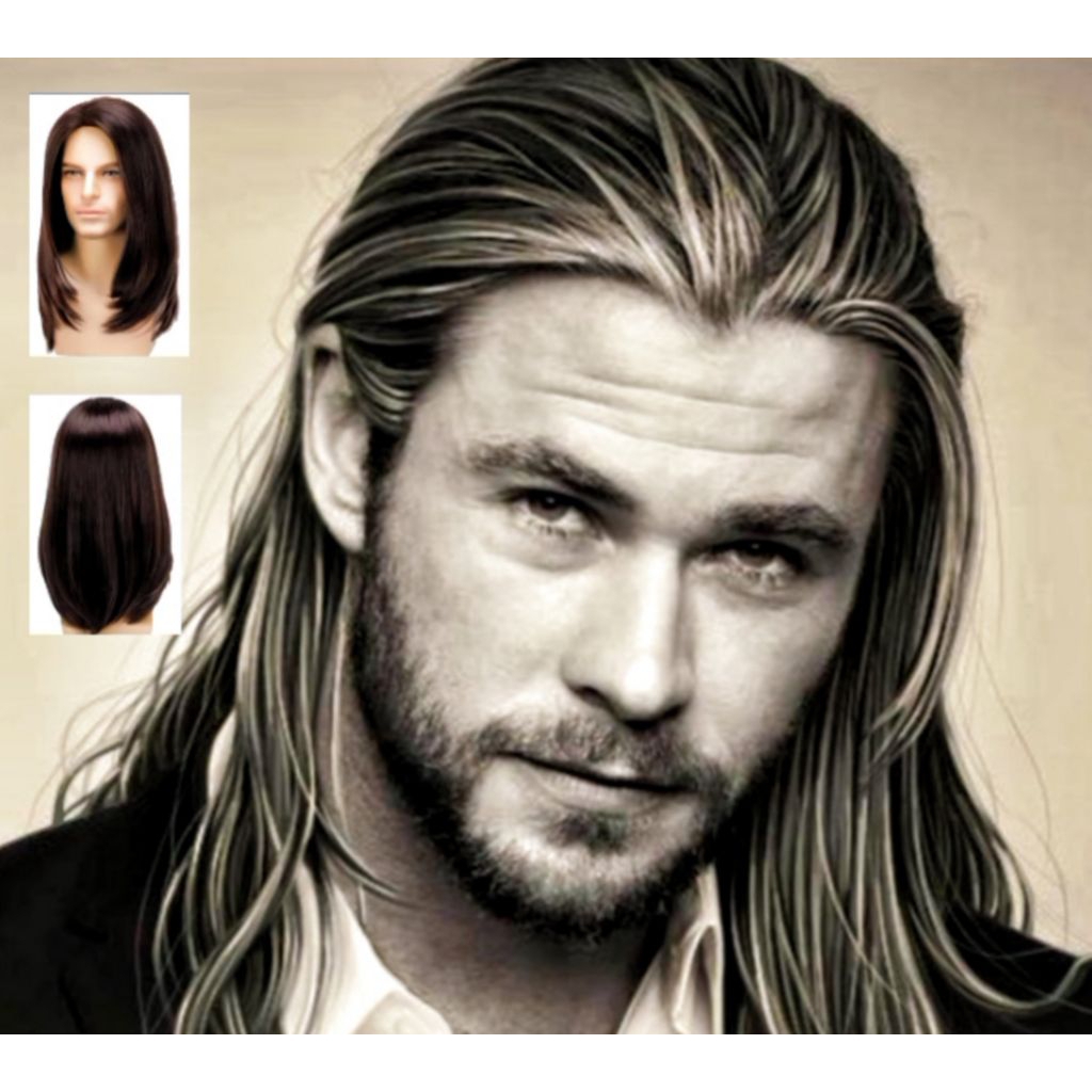 wig/pria/panjang/gondrong