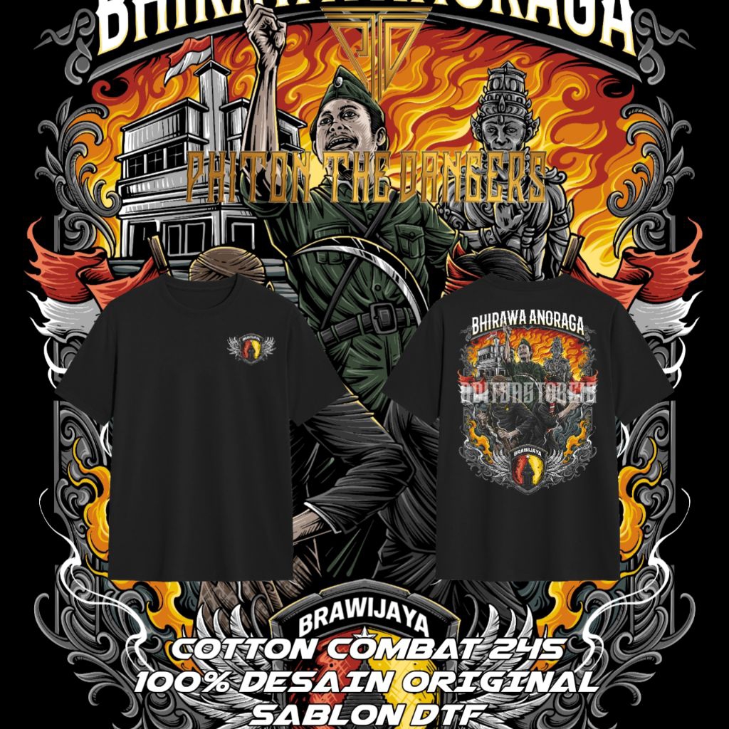 Kaos Polo Hodie Kemeja Kodam Brawijaya