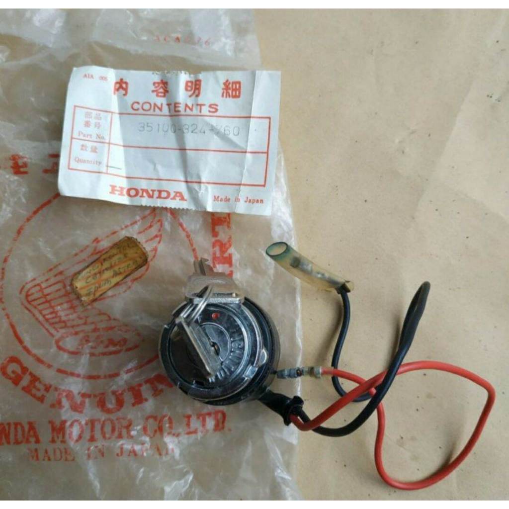 Kunci Kontak CB100 35100-324-760 Ori Honda Japan