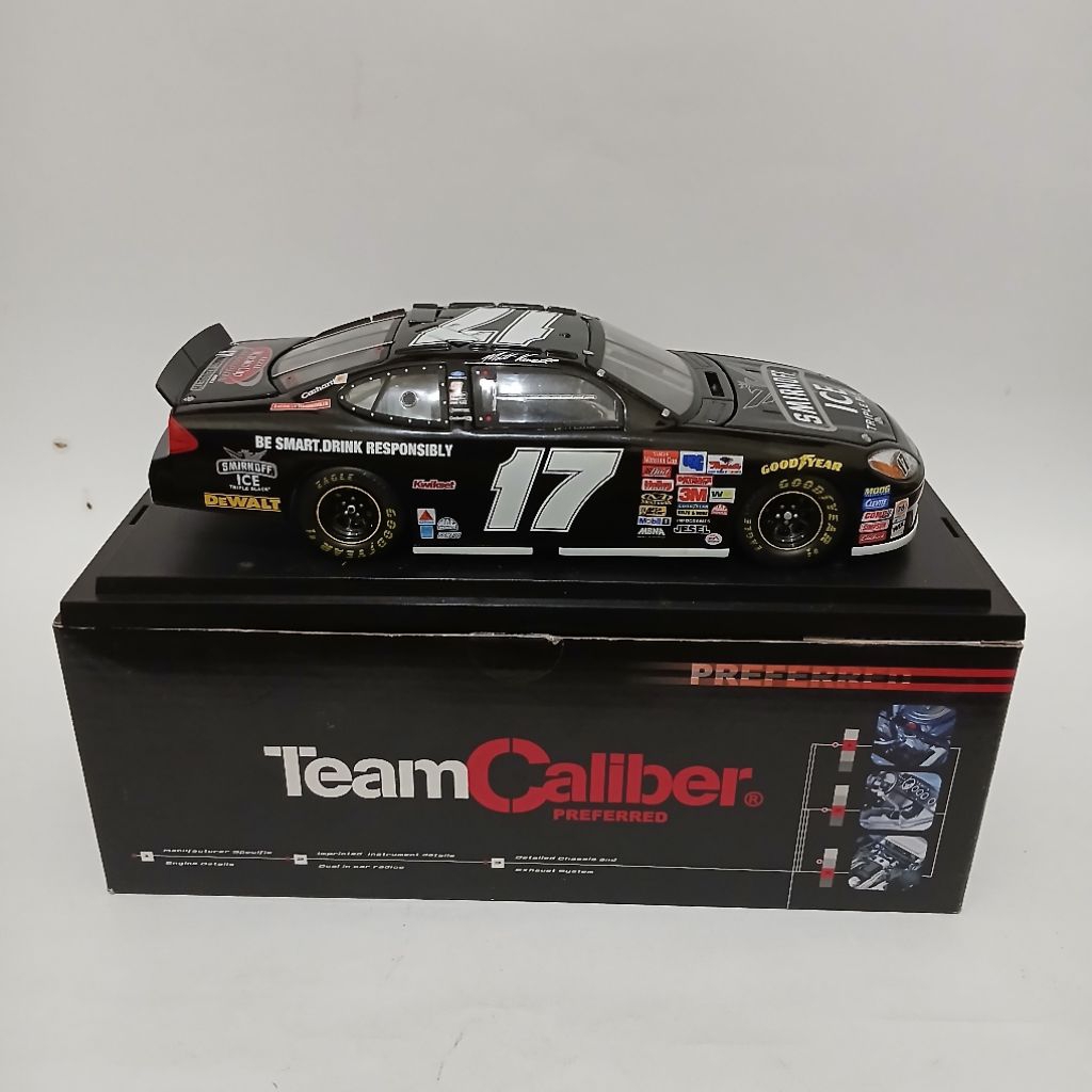Diecast Nascar 1/24 Team Caliber Wiston Cup Champion 17 Matt Kenseth 2003 Ford Taurus Smiroff Ice Tr