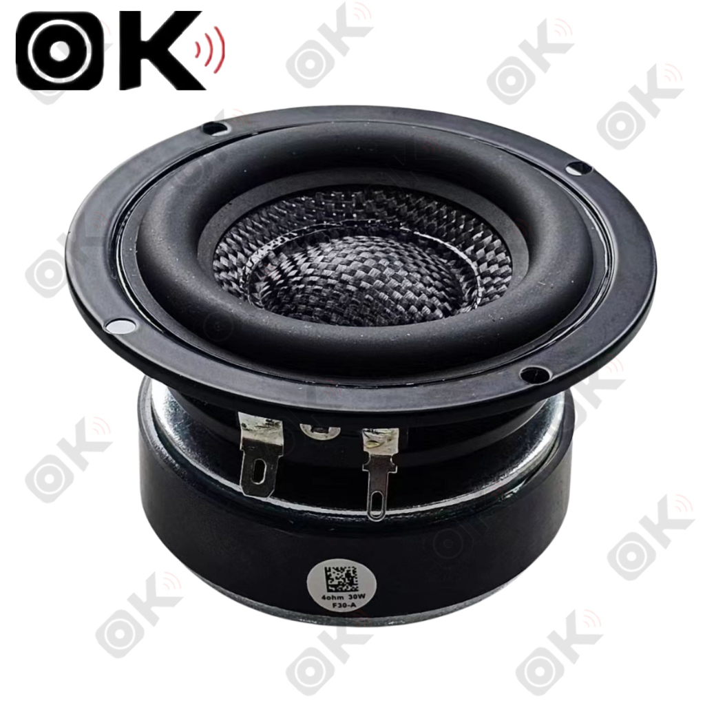 Speaker Mobil 3 Inch 4 Ohm 30W OKmusic SUB - Speaker Midrange, Mid Bass, Tweeter untuk Audio Mobil &