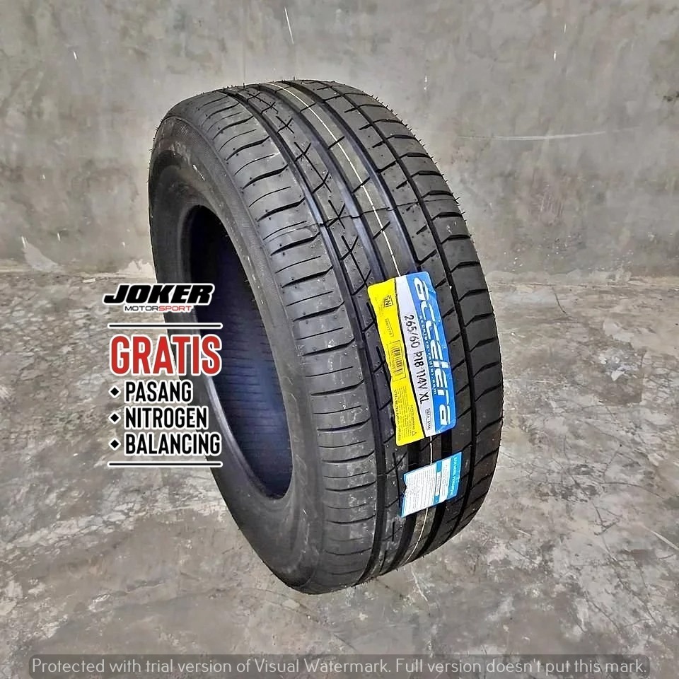 BAN STANDAR FORTUNER  PAJERO 265 60 R18 ACCELERA IOTA ST68