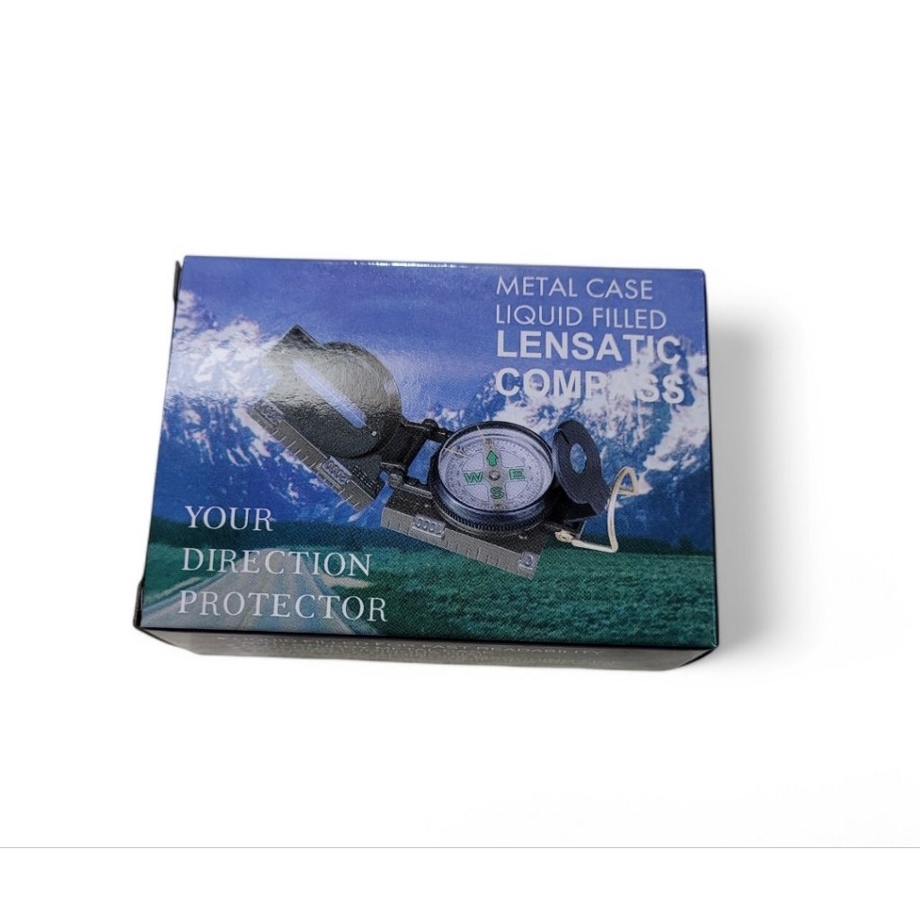 KOMPAS BIDIK PRISMA METAL NAVIGASI SURVIVAL