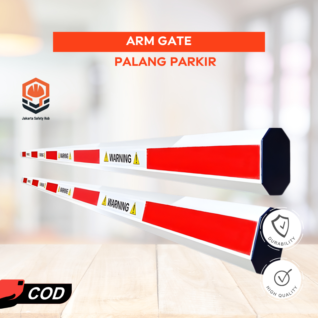 Palang Parkir  / Arm Barrier Gate / Palang Boom Gate Universal
