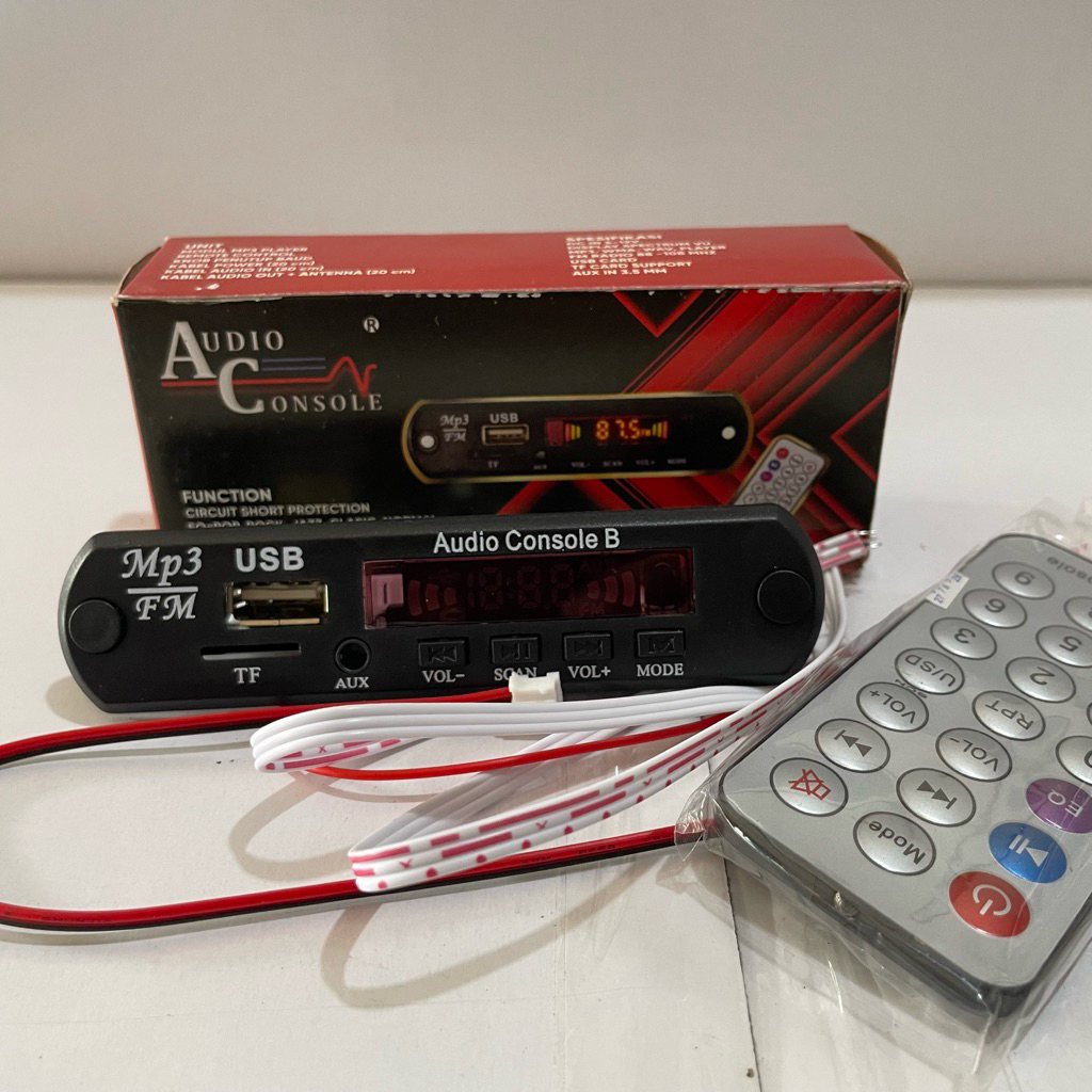 MP3 BLUETOOTH AUDIO MUSIC PLAYER KIT CONSOLE