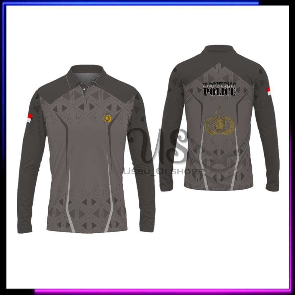 Kaos OLahraga Polisi | Jersey Polisi | Jersey Indonesian Police Full Printing