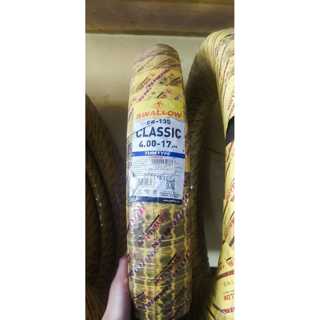 BAN SWALLOW CLASSIC TUBETYPE RING17