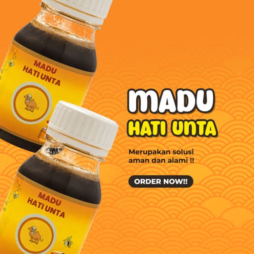  Madu Hati Unta Herbal Original Untuk meredakan asma, sesak napas, TBC, dan bronkitis