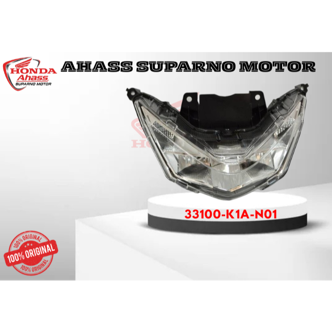lampu depan (reflektor) Honda Beat K1A 33100K1AN01