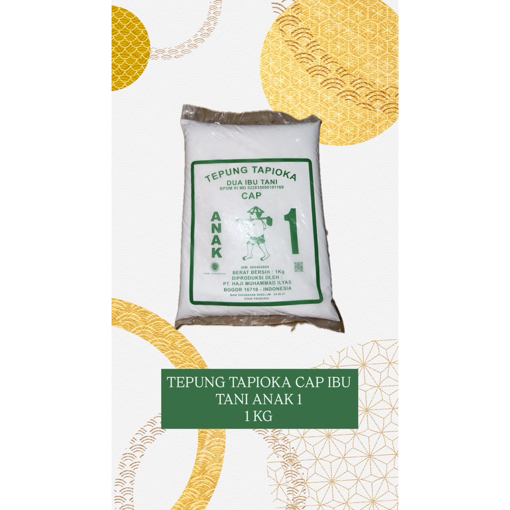 TEPUNG TAPIOKA CAP IBU TANI ANAK 1 1KG