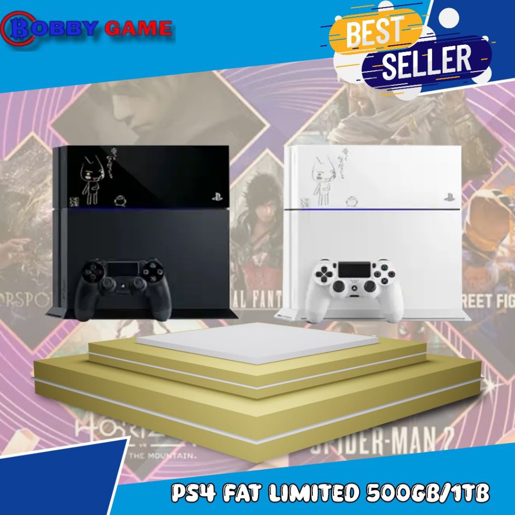 PS4 Fat/Slim/Pro - Warna/Limited Edition HEN FW Terbaru