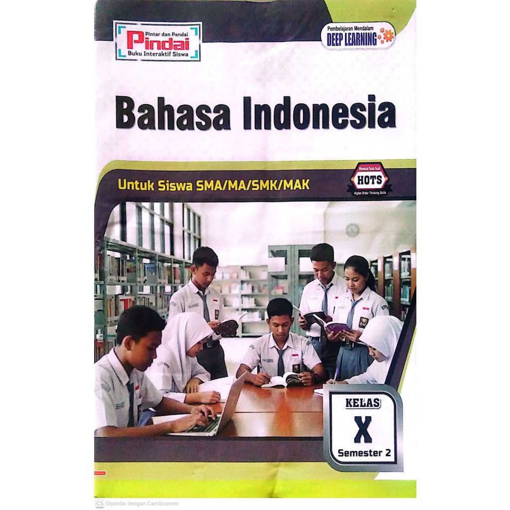 LKS Bahasa Indonesia Kelas 10 SMA/MA/SMK/MAK Semester 2 (DEEP LEARNING)