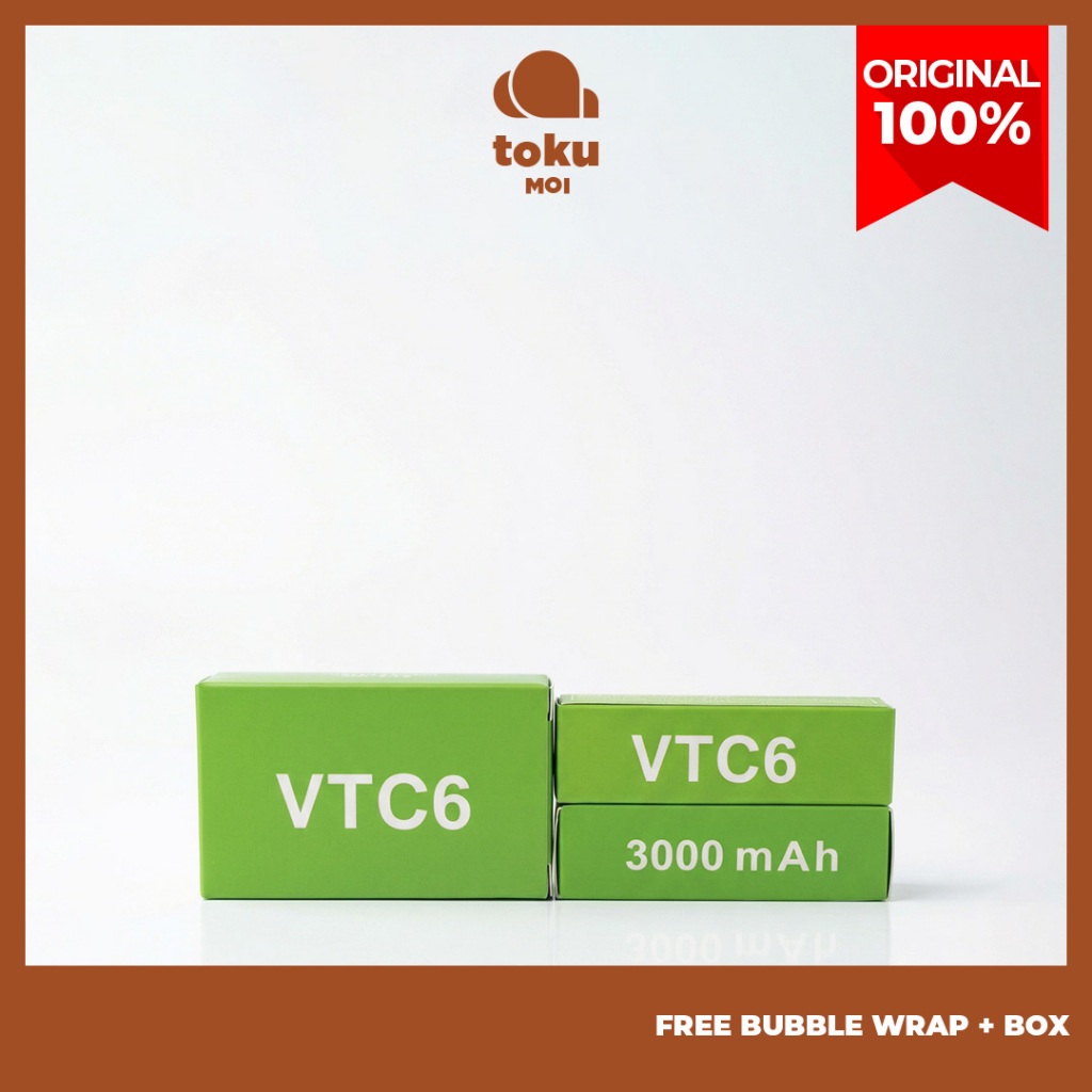 BATTERY SONY VTC6 SONY VTC 6 BATERAI 18650 by SONY