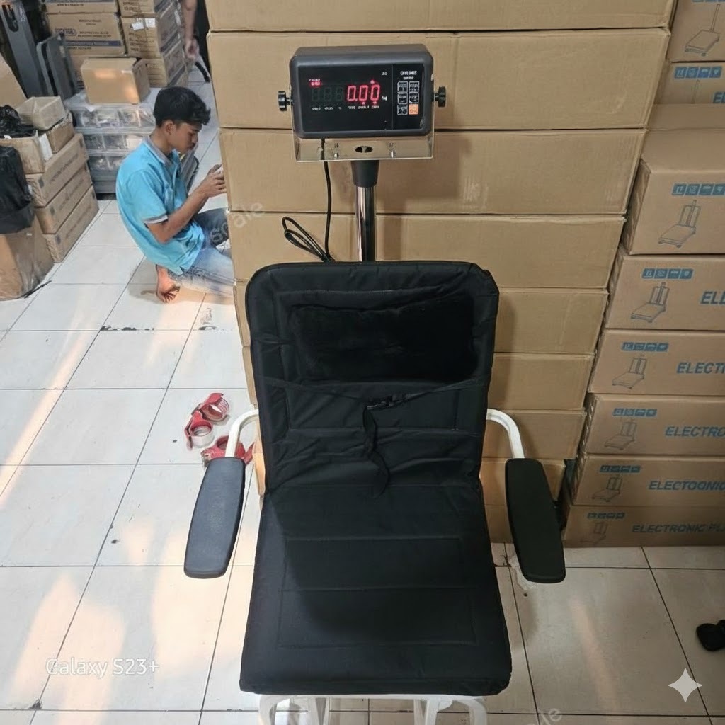 TIMBANGAN KURSI RUMAH SAKIT / TIMBANGAN DUDUK RUMAH SAKIT 200KG
