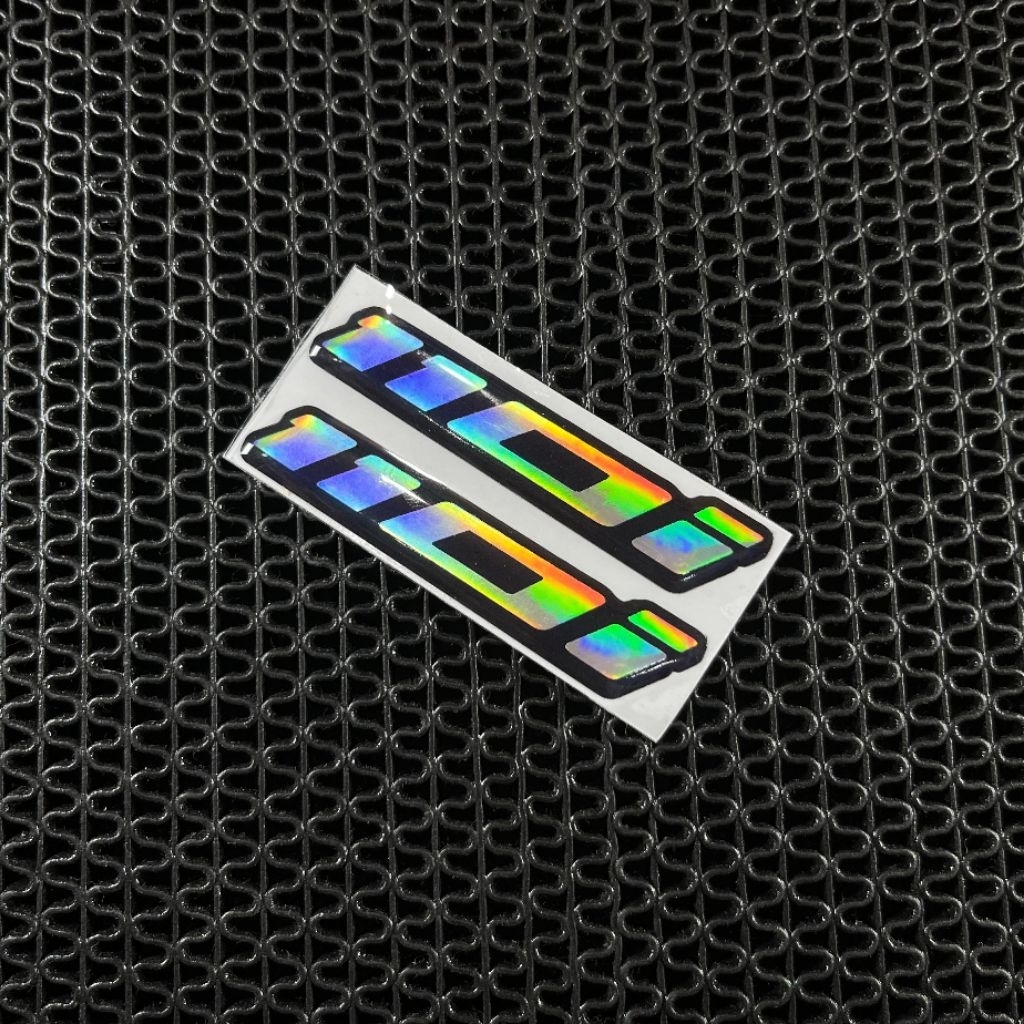 Sticker Emblem | Sticker Emblem Resin Timbul Lentur Vario/Beat 110i | Hologram
