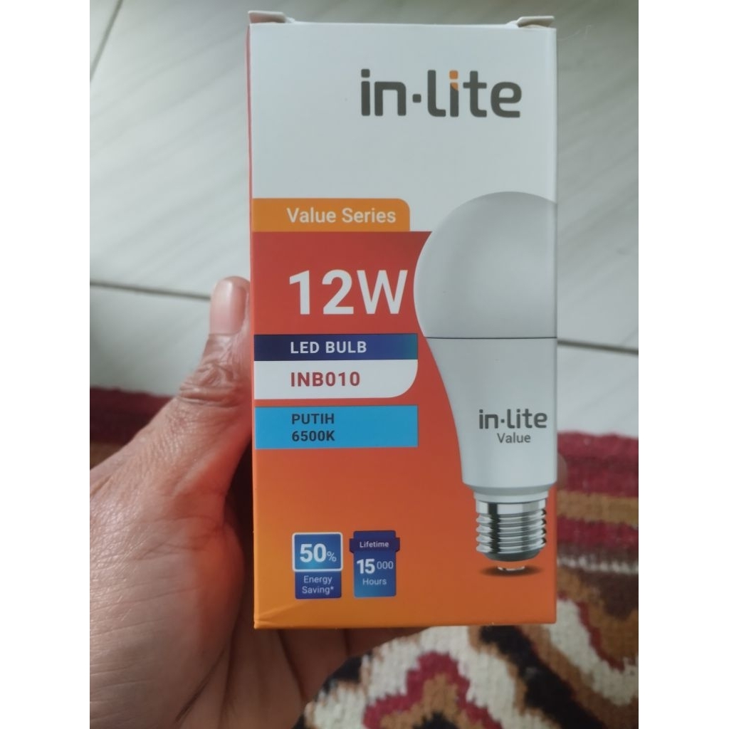 Lampu Led In-Lite 12 Watt ( Cahaya Putih )