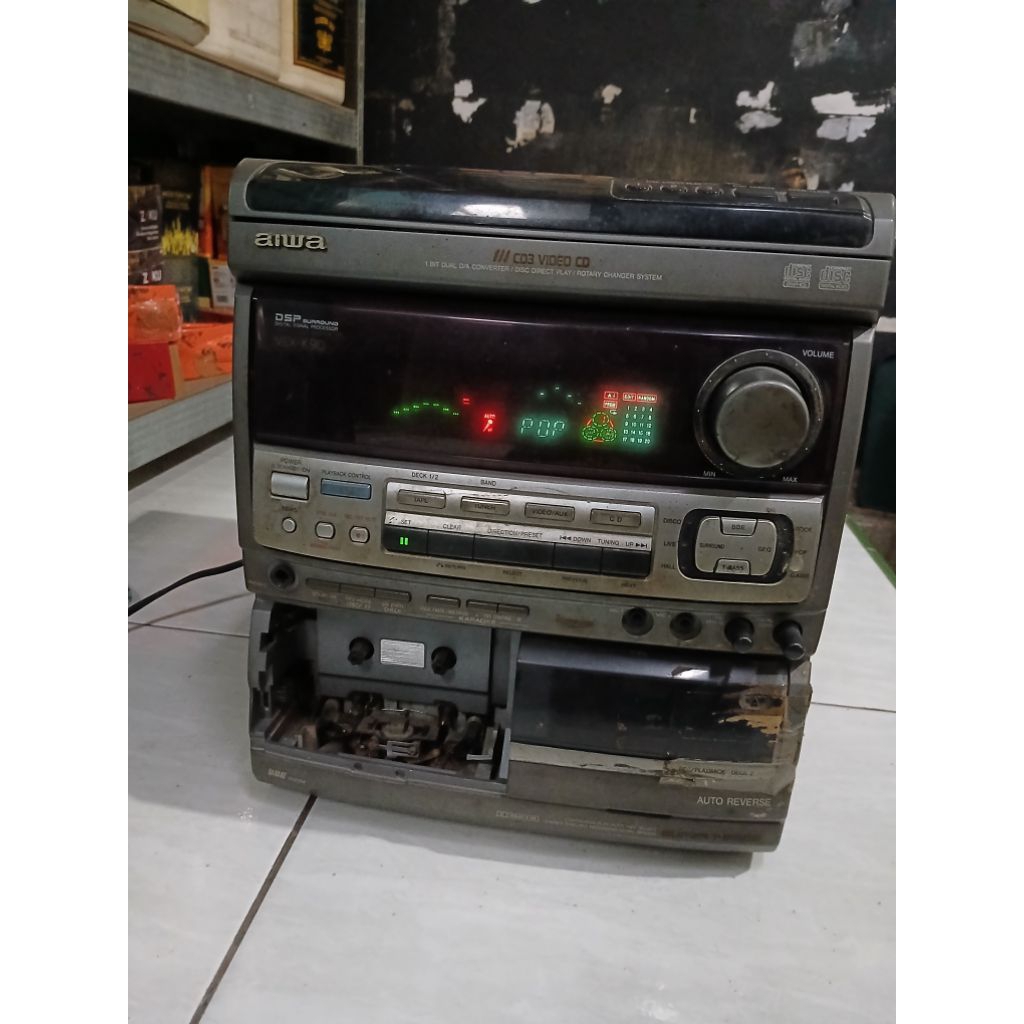 head aiwa NSX K-90 kondisi minus butuh service