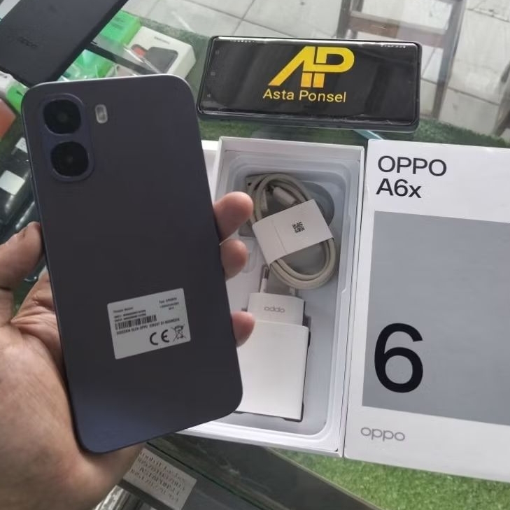 OPPO A6X RAM 4/128GB SECOND SEKEN FULSET ORIGINAL