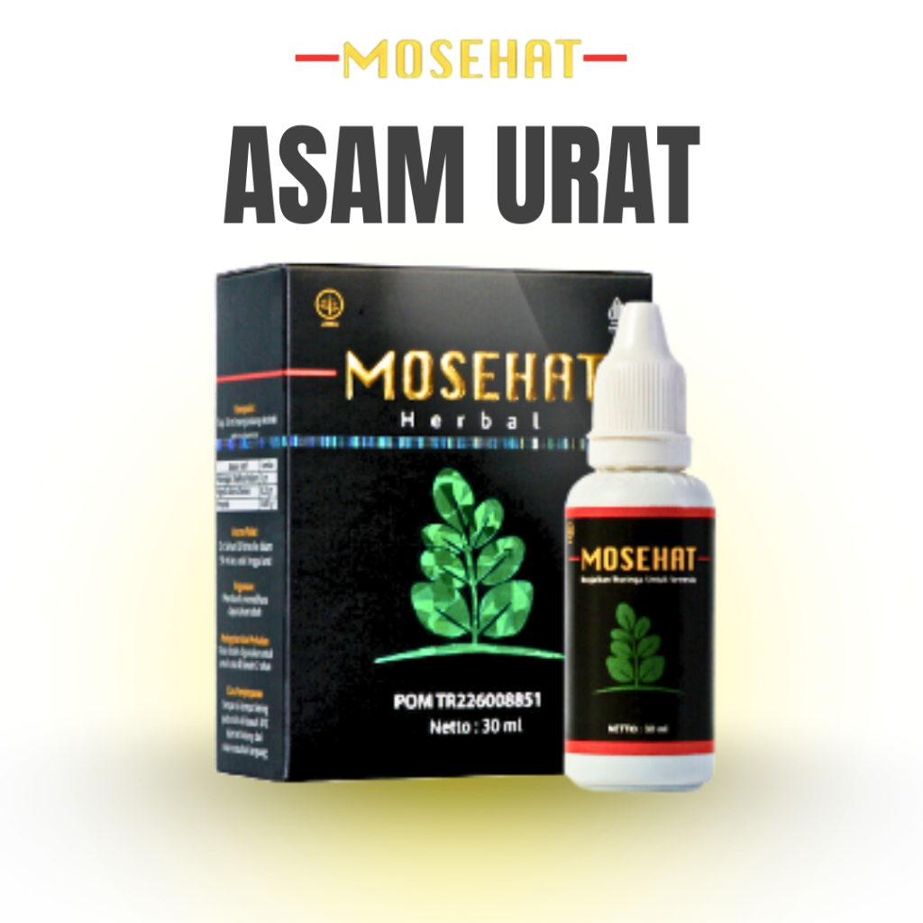 Mosehat Obat Asam Urat dan Kolesterol Nyeri Send Original