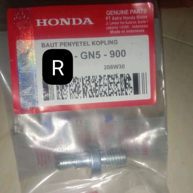 Baut Penyetel otomatis kopling Grand/Supra/suprax