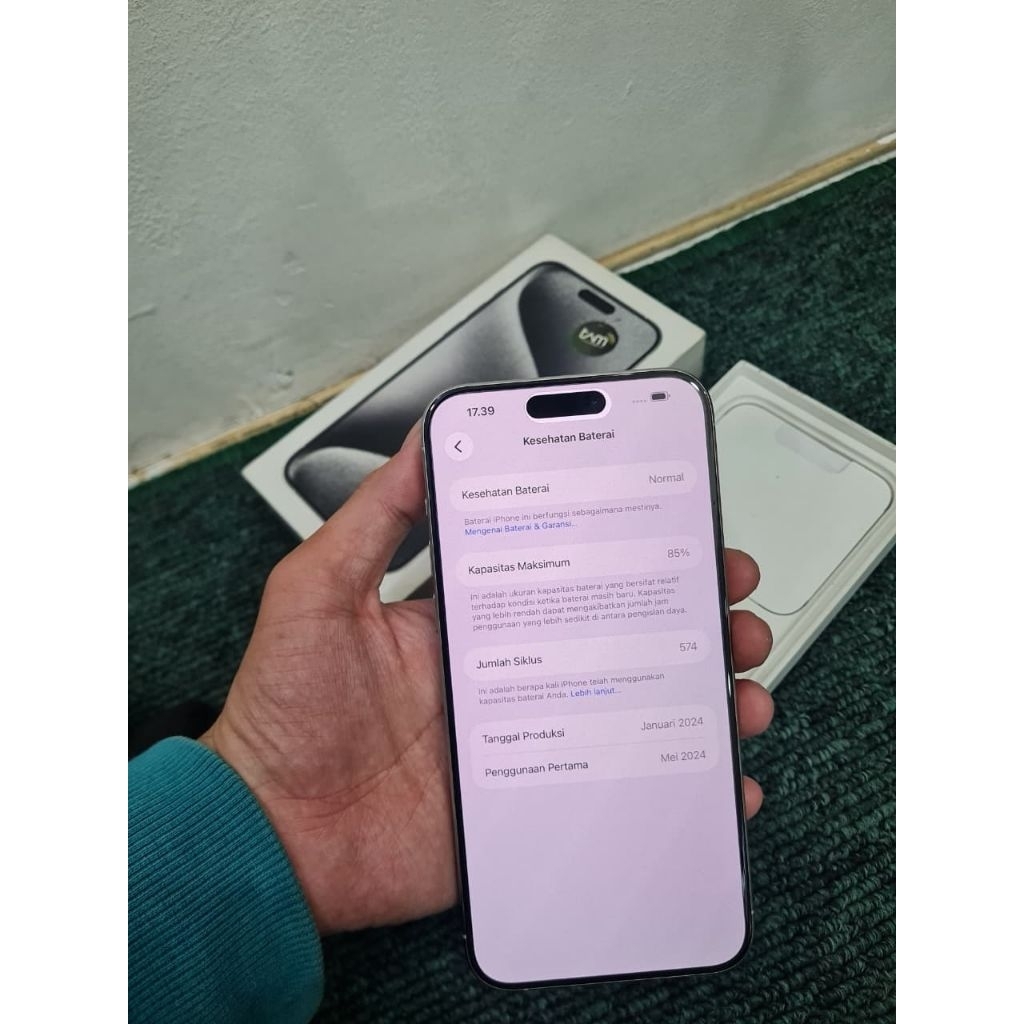 iphone 15 promax 256 ibox