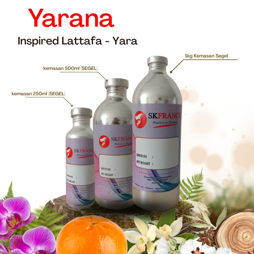 Bibit Parfum YARANA Inspired Lattafa Yara by SKFrance | SK France | Bibit parfum SKFrance