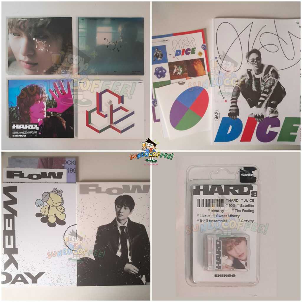 ONEW SHINee album ONLY dice circle hard flow