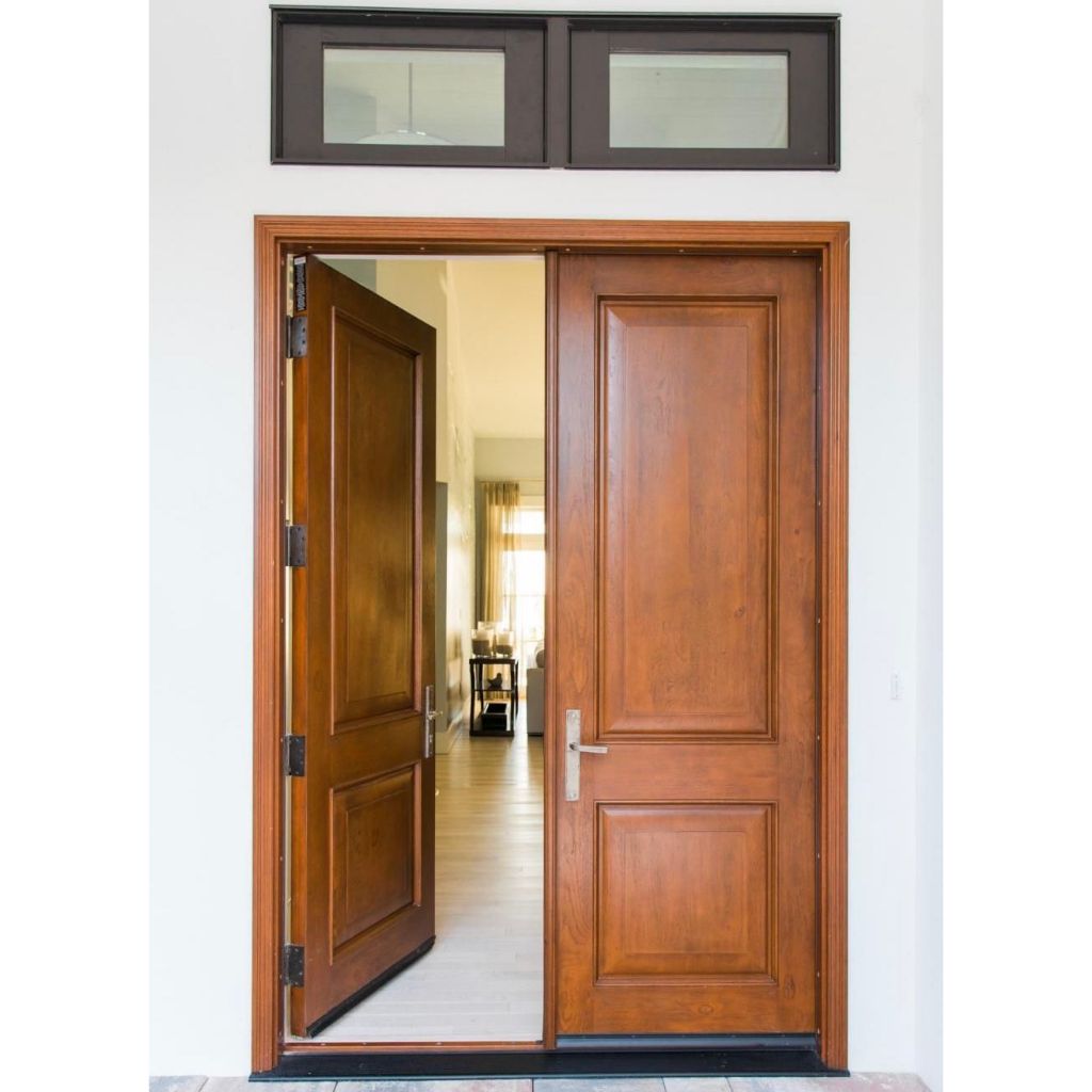 Custom Order (Aldy) Kusen dan Pintu Kupu Tarung Meranti Asli - Pintu Rumah Minimalist, Pintu Ruangan