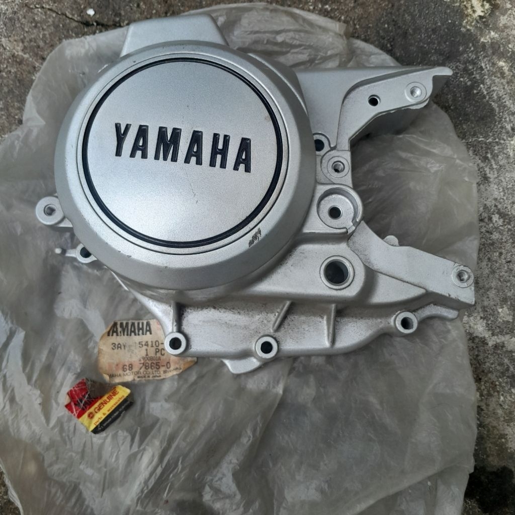 Cover crankcase cover magnet yamaha alfa silver original