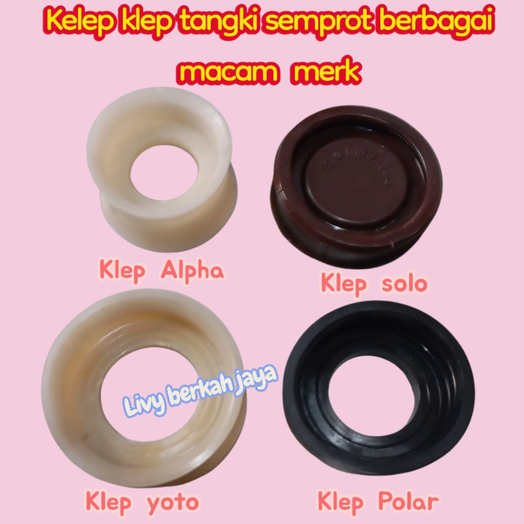 klep sprayer kelep tangki Semprot Solo, Alpha, Yoto, Polar kualitas Bagus