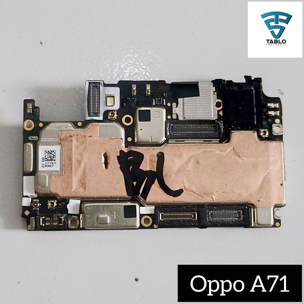 mesin Oppo A71 Snapdragon hidup mentok logo