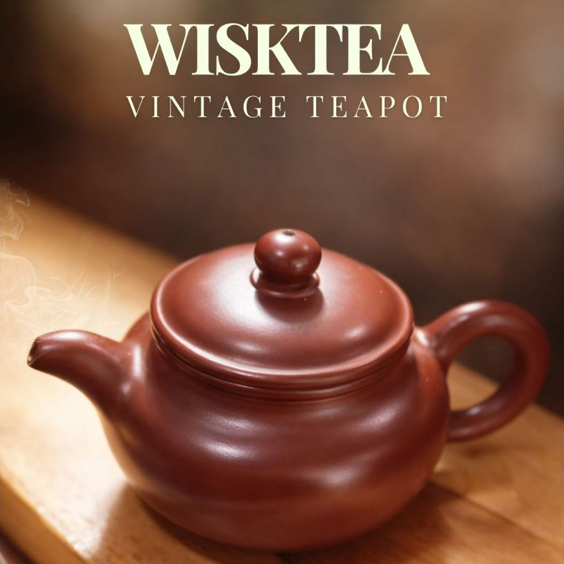 WiskTea YiXing Red Sands (ZhuNi) Clay Teapot | Teko Tanah Liat | No.11