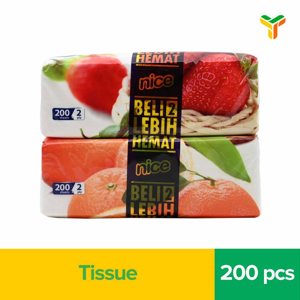 Nice Facial Tissue 200 Sheets Banded