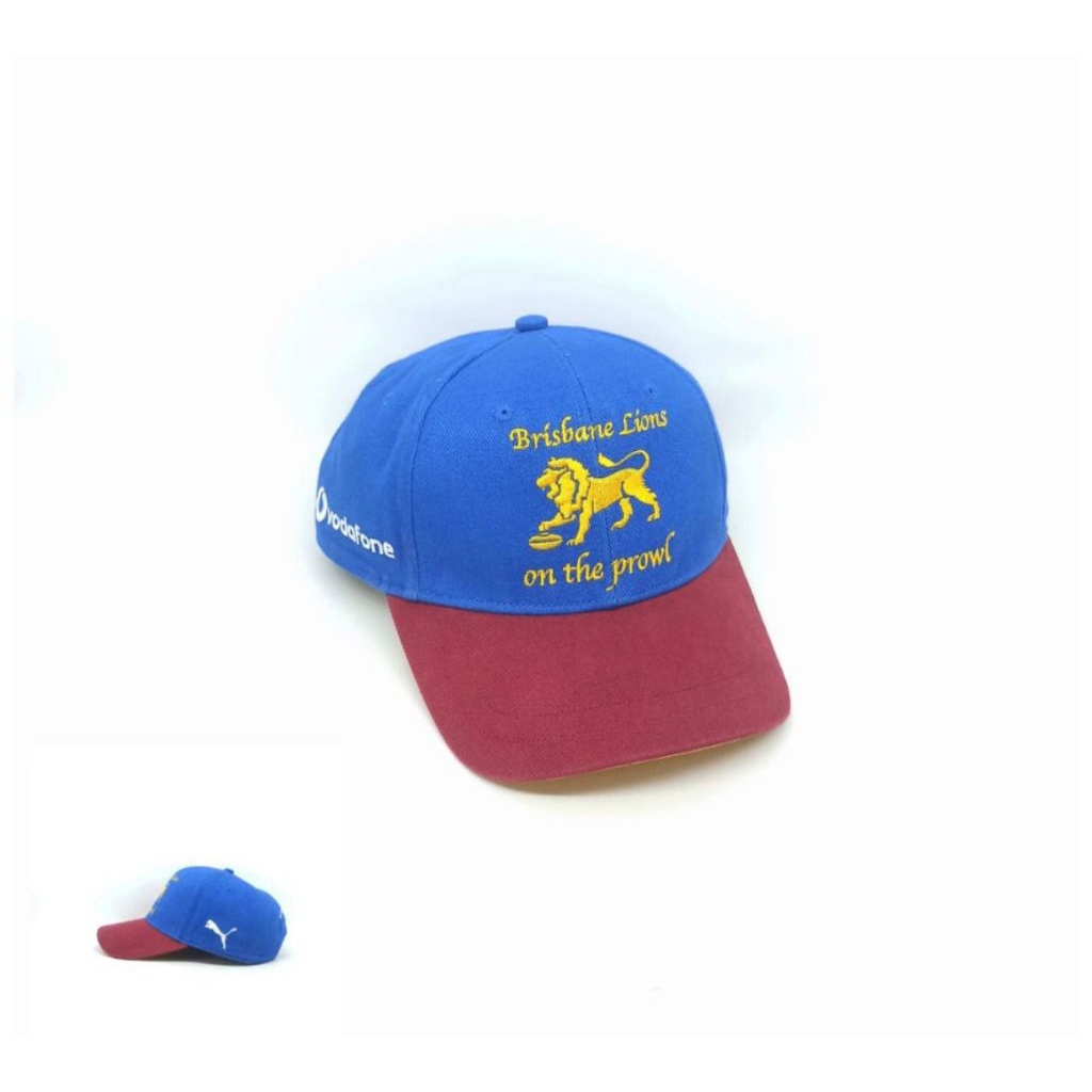 Topi Puma x Brisbane Lions AFL Cap Second Preloved Original 899