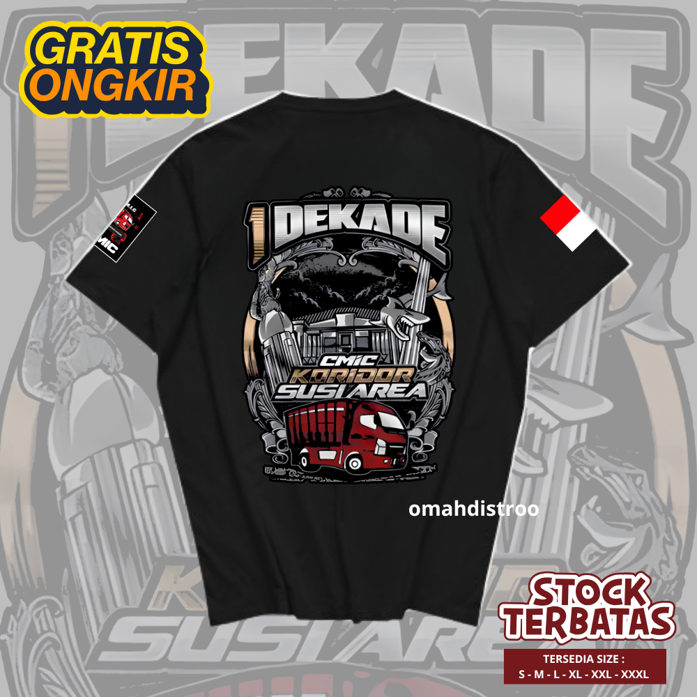 Terbaru Kaos Truck CMIC KORIDOR SUSI AREA Canter Mania Indonesia Community Kaos Truck Mania Baju Kom