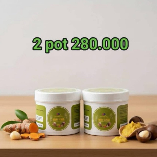 Lulur rempah membahana kemasan 1kg(kemasan terbaru)