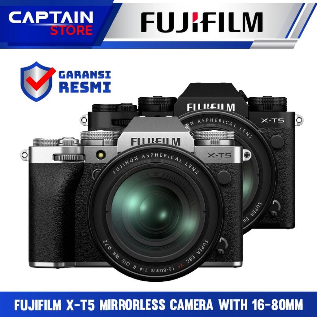 Fujifilm XT5 kit 16-80mm Fuji X-T5 XT 5 kit 16-80 Mirrorless Camera